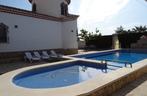 Miami Platja Villa | Miami Playa:Large house (max.11p) with pool+pataugoire,ideal for families