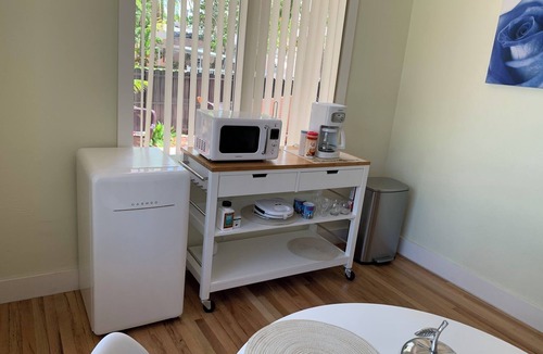 Coral Way Apartment | Miami Skyline Luxury Suite With Private Patio and Parking .
