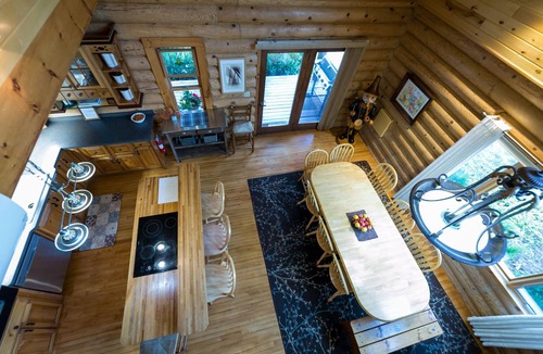 Michaywe House | Michaywe Log Home, Perfect For Large Groups