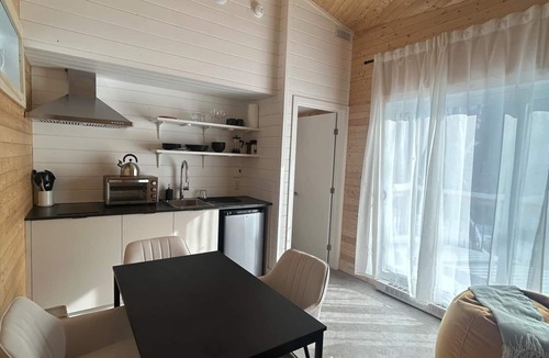 Notre-Dame-Auxiliatrice-de-Buckland Ski Chalet | Micro-Cabine in the Mountains | Solstice 5