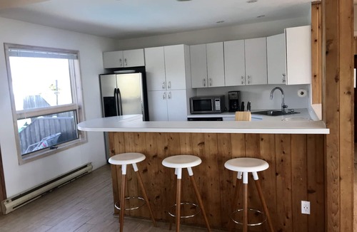 Fire Island Pines House | Mid-century modern escape steps from the ocean! Large Sunny Heated Pool, A/C