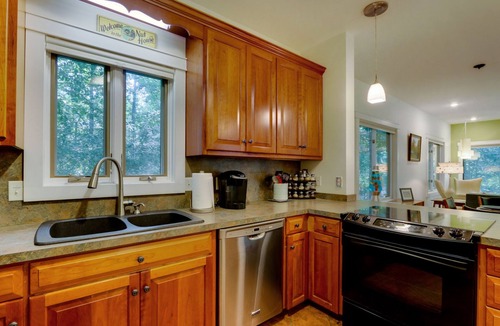 Massanutten House | Mid-Century Modern: Pet Friendly-Hot Tub~Grill~Creekside