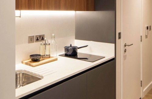 Fairfield Apartment | Mid-Century Studio | Gym & Co-working | StayCozy