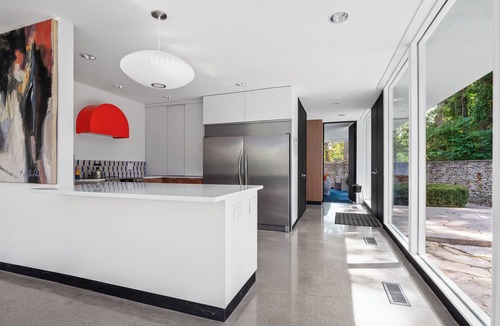 Saint Marys  Allen County House | Midcentury Glass Getaway
