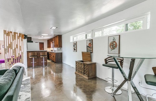 Central Oklahoma City House | Midcentury Oasis with hot tub!