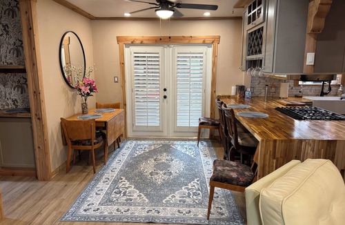 Tulsa House | Midtown Cottage, unique stone patio, family-dog friendly newly remodeled.