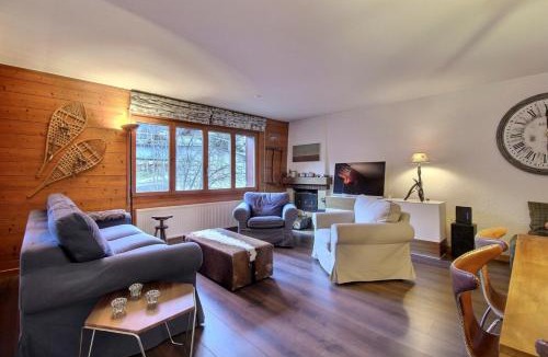 Champery Apartment | Mila 3 Close To Cable Car, Chimney