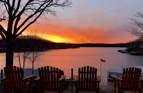 Lake of the Ozarks House | MILLION DOLLAR VIEW! 4 Bedrooms all with Private Bathroom, Great Dock 16X36 Slip