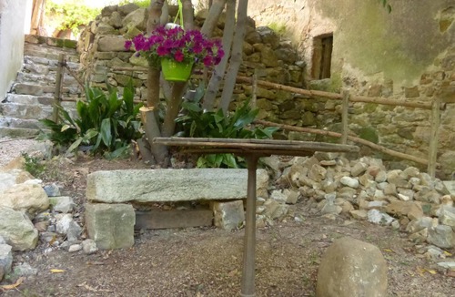 Thoiras Cottage | Mimosa on a hillside, gite 4/6 pers, 2 suites