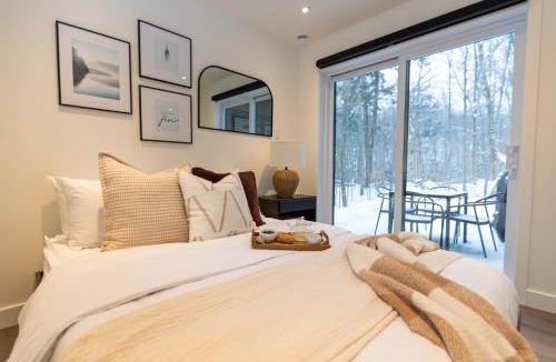 Pine Hill Ski Chalet | Mini Chalet Assinie Spa Privé, Nature & Golf