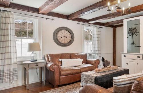 Gilmanton House | Mini Cows, Trails & Cozy Porch