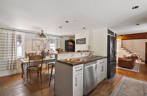 Gilmanton Condo | Mini Cows, Trails & Cozy Porch