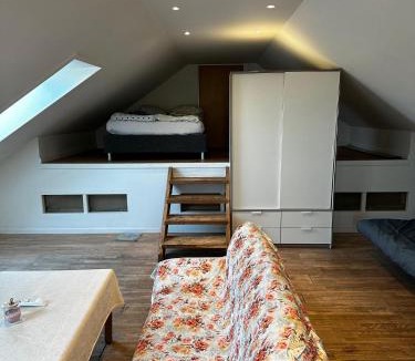 Helsinge Apartment | Mini lejlighed med køkken og adgang til badeværelse