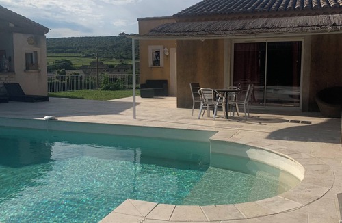 Aigueze House | Mini Villa à Aiguèze Avec Piscine Privée et vue sur le Village
