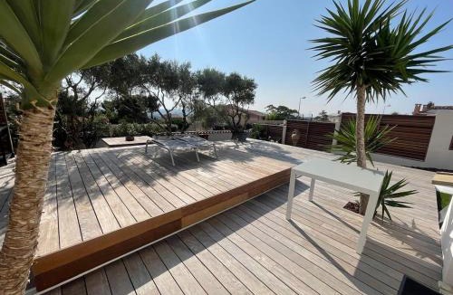 Ensues-la-Redonne Villa | Mini Villa avec Piscine Vue Mer