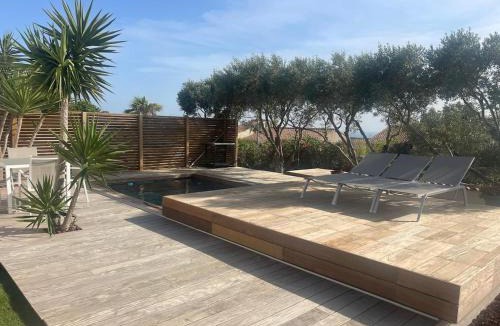 Ensues-la-Redonne Villa | Mini Villa avec Piscine Vue Mer