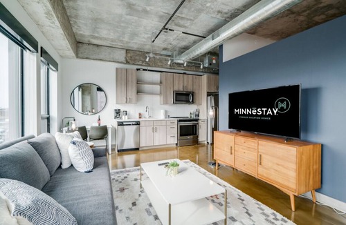 Warehouse District Apartment | MINNeSTAY* Sable 508 - One Bedroom | North Loop | Target Center