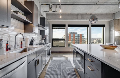 Warehouse District Apartment | MINNeSTAY* Sable 701 - Luxury Two Story Loft | North Loop | Target Center