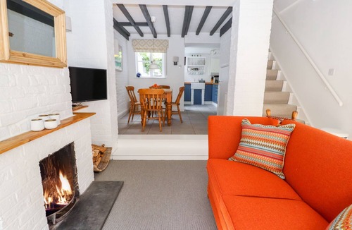 Malpas Cottage | MINNOW COTTAGE, pet friendly, with open fire in Malpas