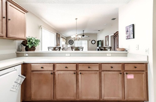 Virginia Trace Villa | Minutes from Lake Sumter Landing Fenced Villa