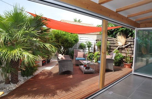 Sainte-Marie-la-Mer House | Minutes from the beach, pool inside the residence, shopping facilities nearby