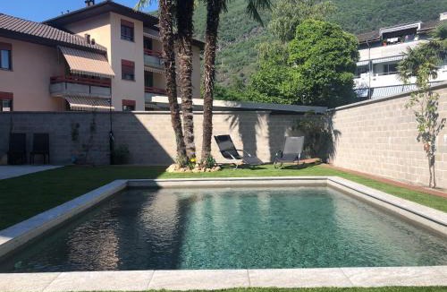 Arcegno Apartment | Miranda, Modern Duplex, Garden, Swimming Pool, Parking