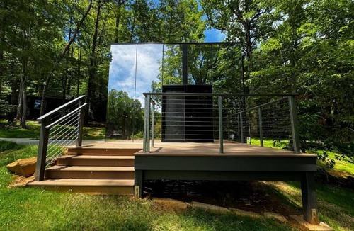 Balsam Grove Cabin | Mirror Cabin - Reflections