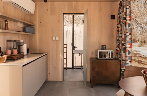 Myra Cabin | Mirror House in the North Texas Hill Country