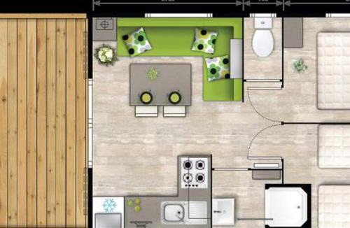 La Mothe-Achard Other | Mobil Home 23m² avec Terrasse - 4 Pers - API-1-52-383