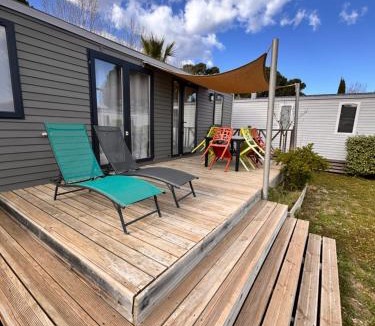 Vendres Other | Mobil-home 3ch Climatisé Camping 5 Plage 500m