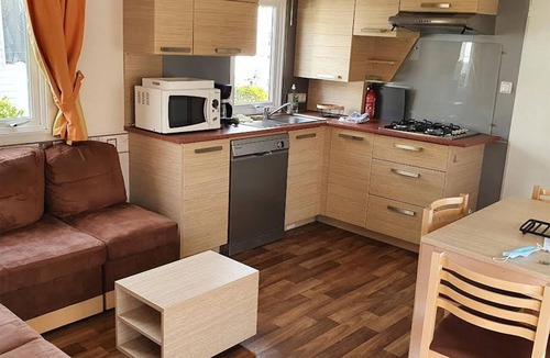 Fontes House | Mobil-home 4-6personnes Avec Terrasse et Piscine Chauffée