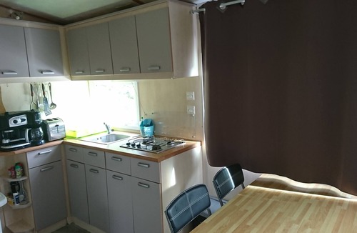 Allonnes House | Mobil home 4 pers, on camping 4 stars, with lagoon, 7 km from Saumur.