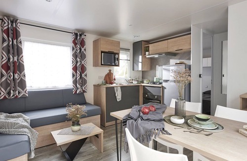 Les Cabannes House | Mobil-Home 6 persons, 3 bedrooms in Ariège Pyrenees