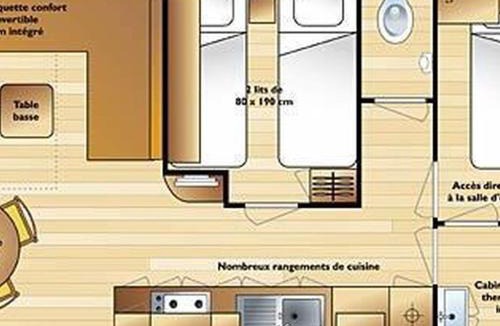Saint-Girons Other | Mobil home avec terrasse - 4 pers. - API-1-52-1590