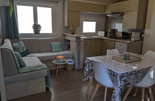 Les Conches House | Mobil Home Chaleureux Longeville sur mer