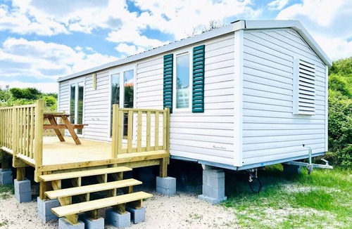 Sainte-Cecile-Plage House | Mobil home Confort 2 CH 4 pers + 5 ans 4 people