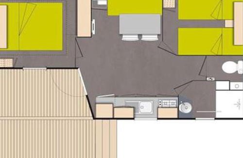 Saint Maime Other | Mobil-home confortable - terrasse privé - API-1-52-552