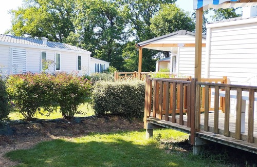 Camoel House | Mobil-home de 28m2 Avec Terrasse Semi-couverte