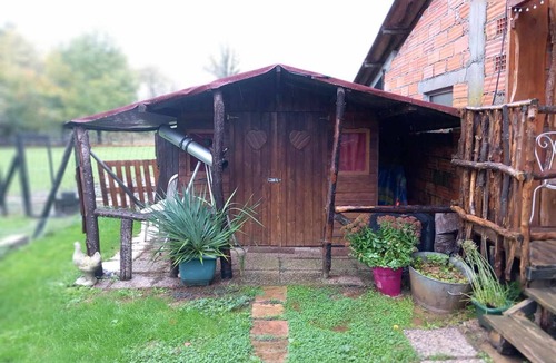 Champsac House | Mobil home rustique dans petite ferme