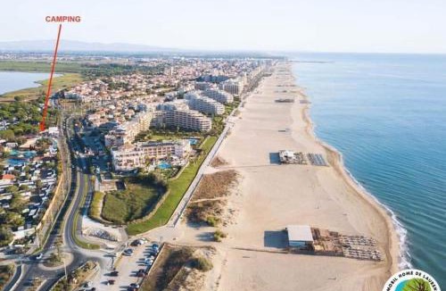 Canet-Plage Other | Mobil-home SOLEIA MAR ESTANG SIBLU VILLAGE Front de mer Accès plage privé Clim 2 SDB Canet-en-Roussillon