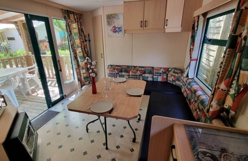Saint-Jean-de-Valeriscle Ski Chalet | Mobile home 2 adults and 3 children