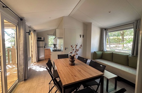 Berrias-et-Casteljau House | mobile home rental in nice family campsite