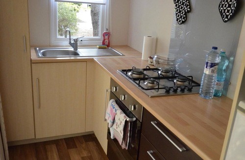 Saint-Julien-en-Born House | Mobile home in the Landes, view of the forest