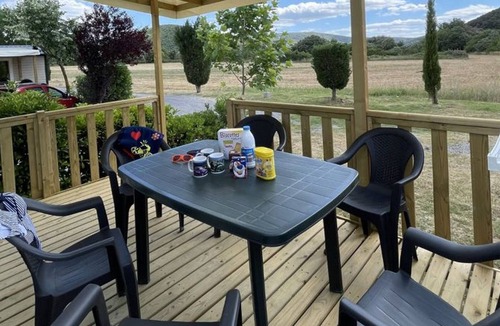 Saint-Maurice-d'Ibie House | Mobile home for 6, terrace in Ardèche