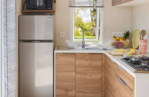 Savignac-les-Ormeaux House | Mobile Home 6 Pers, Terrace