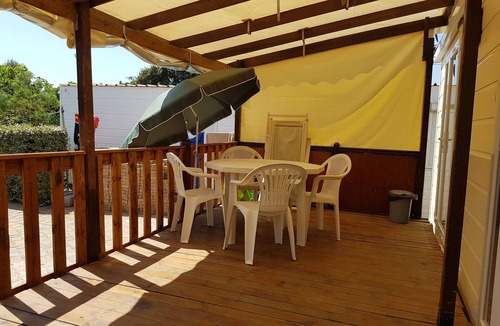 Les Ayguades House | Mobile home 2 bedrooms 50m from the beach