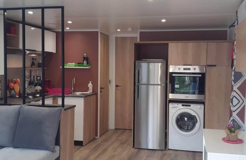 Lattes House | Mobile home 43 m2, 3 Bedrooms, fully equipped, linen included, near beach