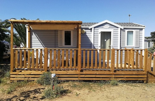 Port-la-Nouvelle House | Mobile Home 5 people with air conditioning and heating. 2 bedrooms.