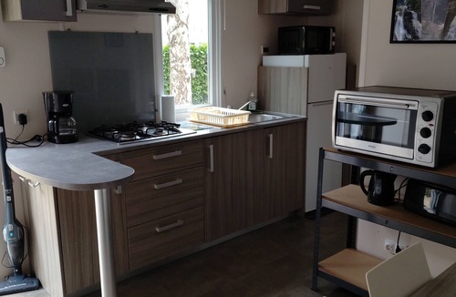 Gere-Belesten House | Mobile home 5 persons pets welcome Camping Monplaisir