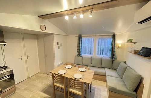 Gastes House | Mobile home 6/8 pers - Camping 4★ La Réserve Gastes, direct access lake & pool